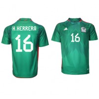 Dres Meksiko Hector Herrera #16 Domaci SP 2022 Kratak Rukav
